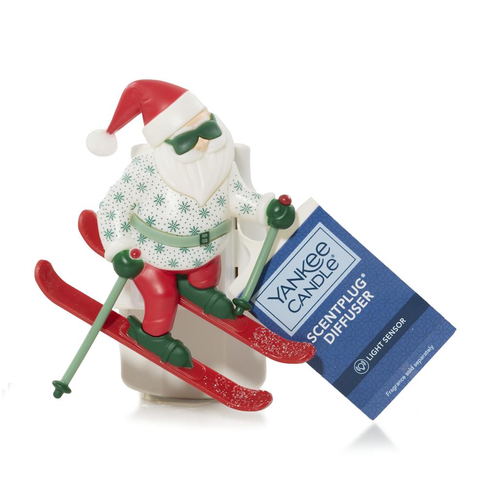 Santa on Skis ScentPlug® Diffuser w/ Light Sensor