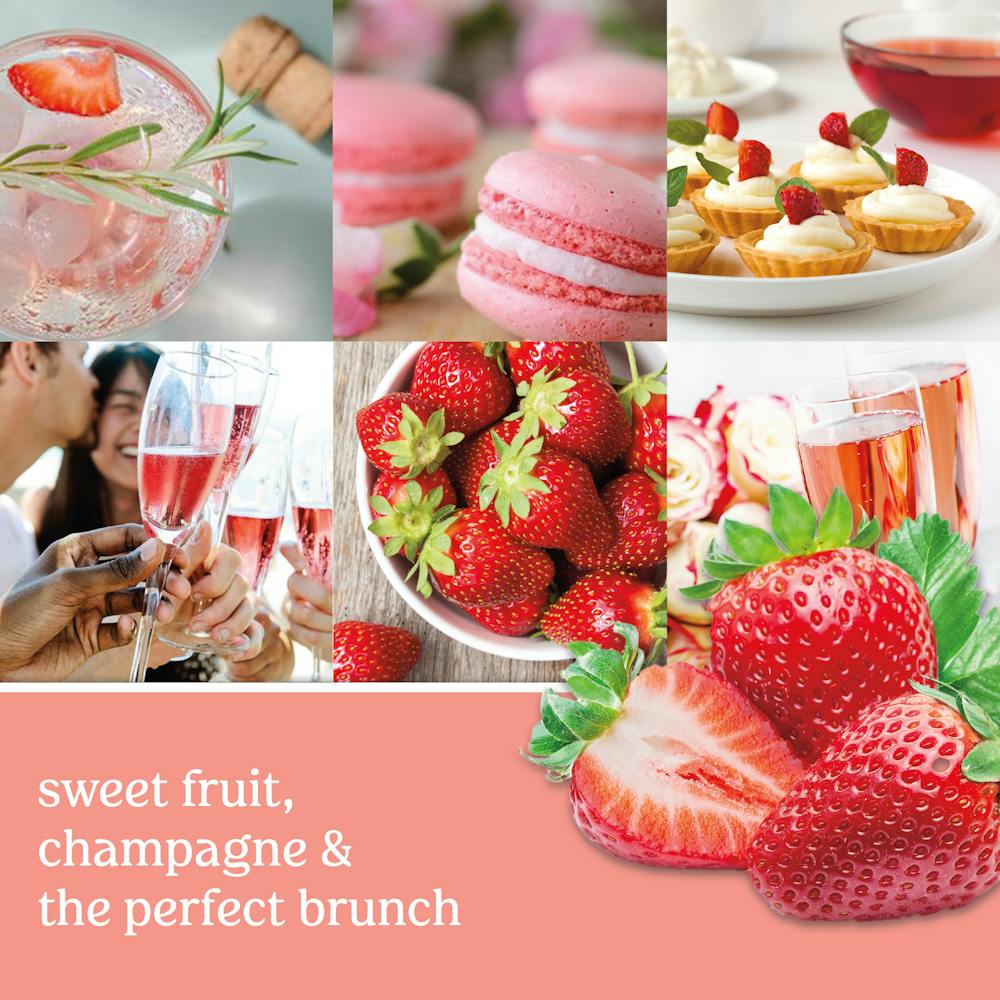 White Strawberry Bellini